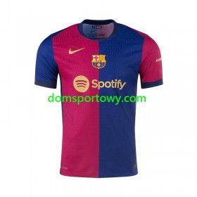 Koszulka FC Barcelona Domowe Koszulki Piłkarskie 2024-2025 Krótki Rękaw